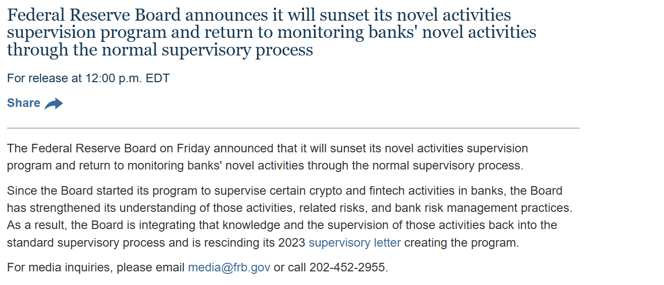 Announcement