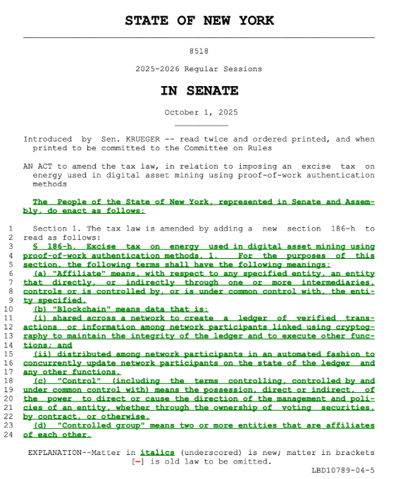Legislation