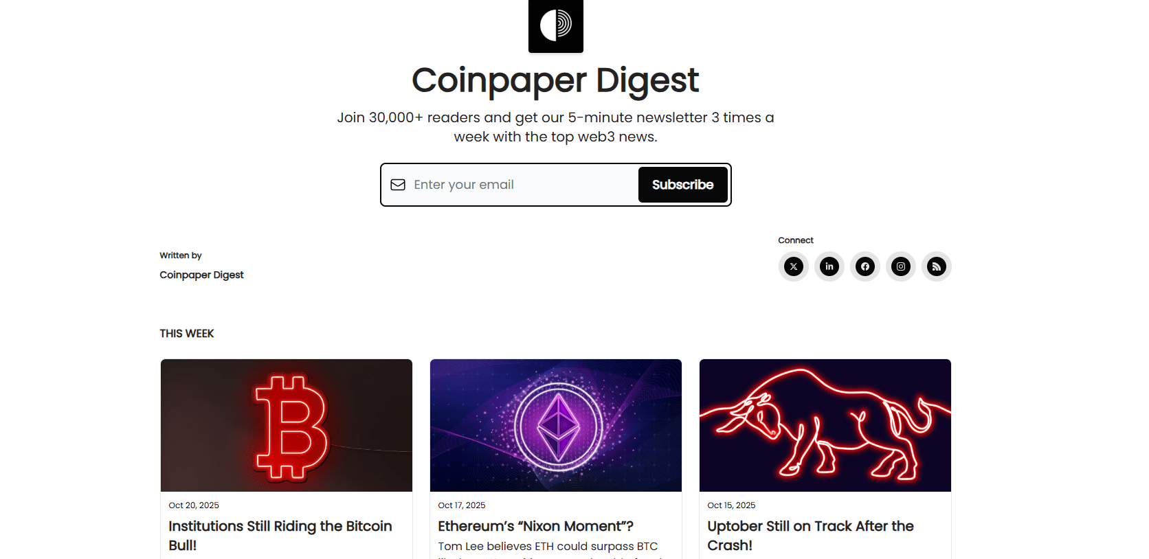 Coinpaper Digest