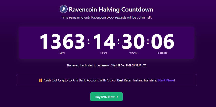 Complete Guide to RVN Halvings 5 Countdown