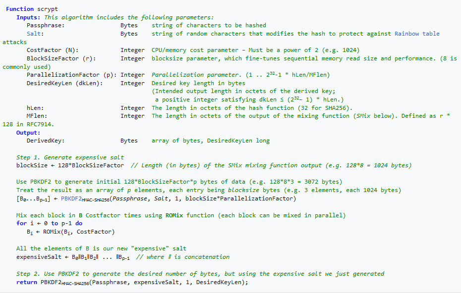 Scrypt PoW algorithm for Dogecoin 