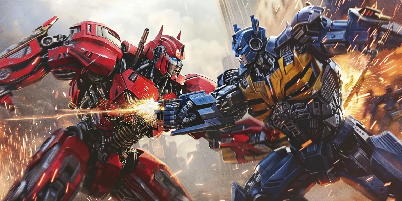 Transformers fighting