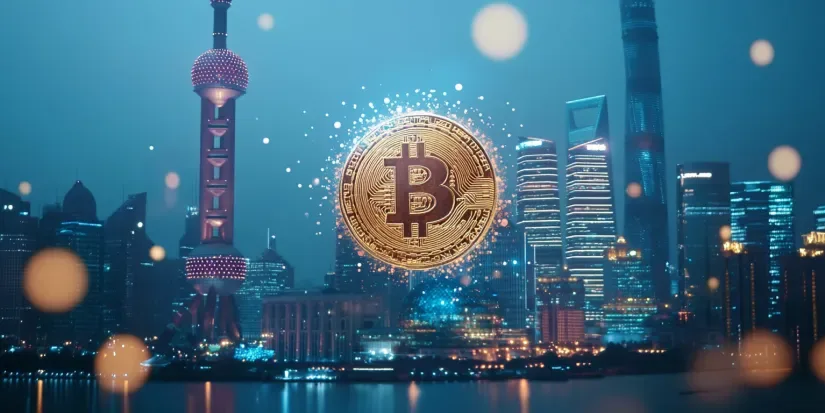 China May Shift from U.S. Treasuries to Gold and Bitcoin. Source: AI-Generated