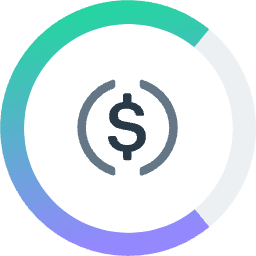 Compound USD Coin logo in svg format