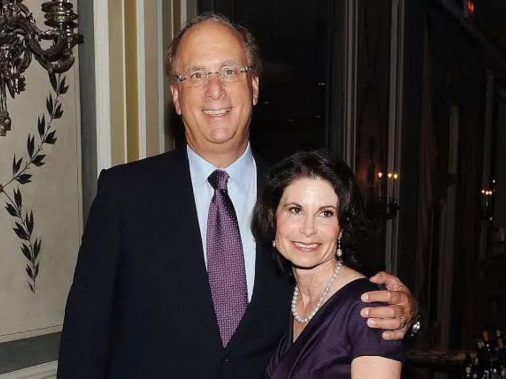 Larry Fink and his wife. Source: Fast Route.