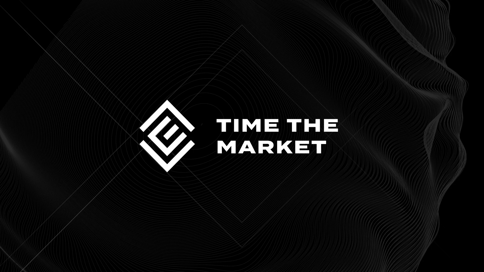 Logium logo with tagline "time the market"
