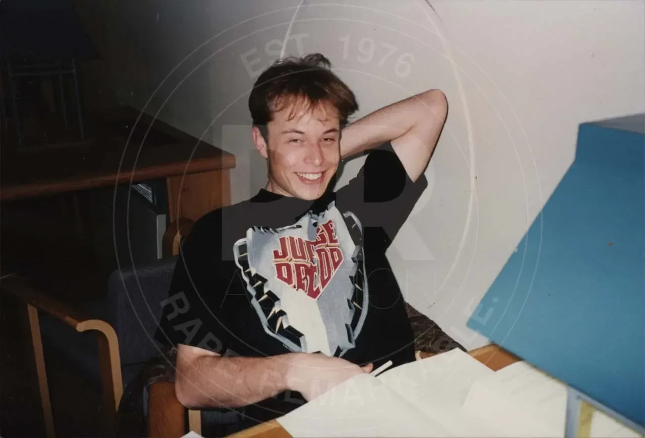University photo of Musk at Penn. Source: Tatler