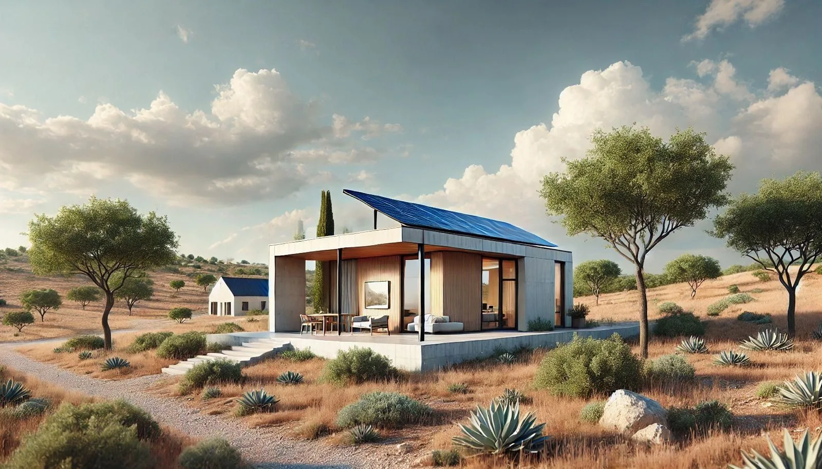 Photo of Musk’s minimalist Texas home