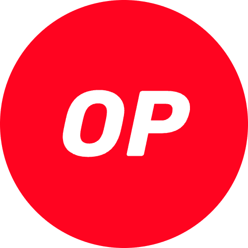 Optimism logo in svg format