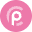 Pinkcoin logo in svg format