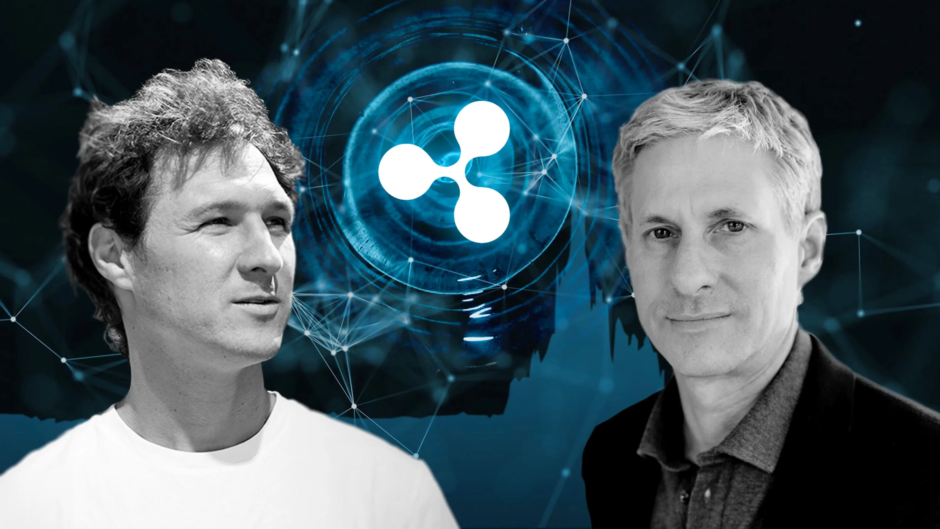 Chris Larsen and Jed McCaleb. Source: BitMex