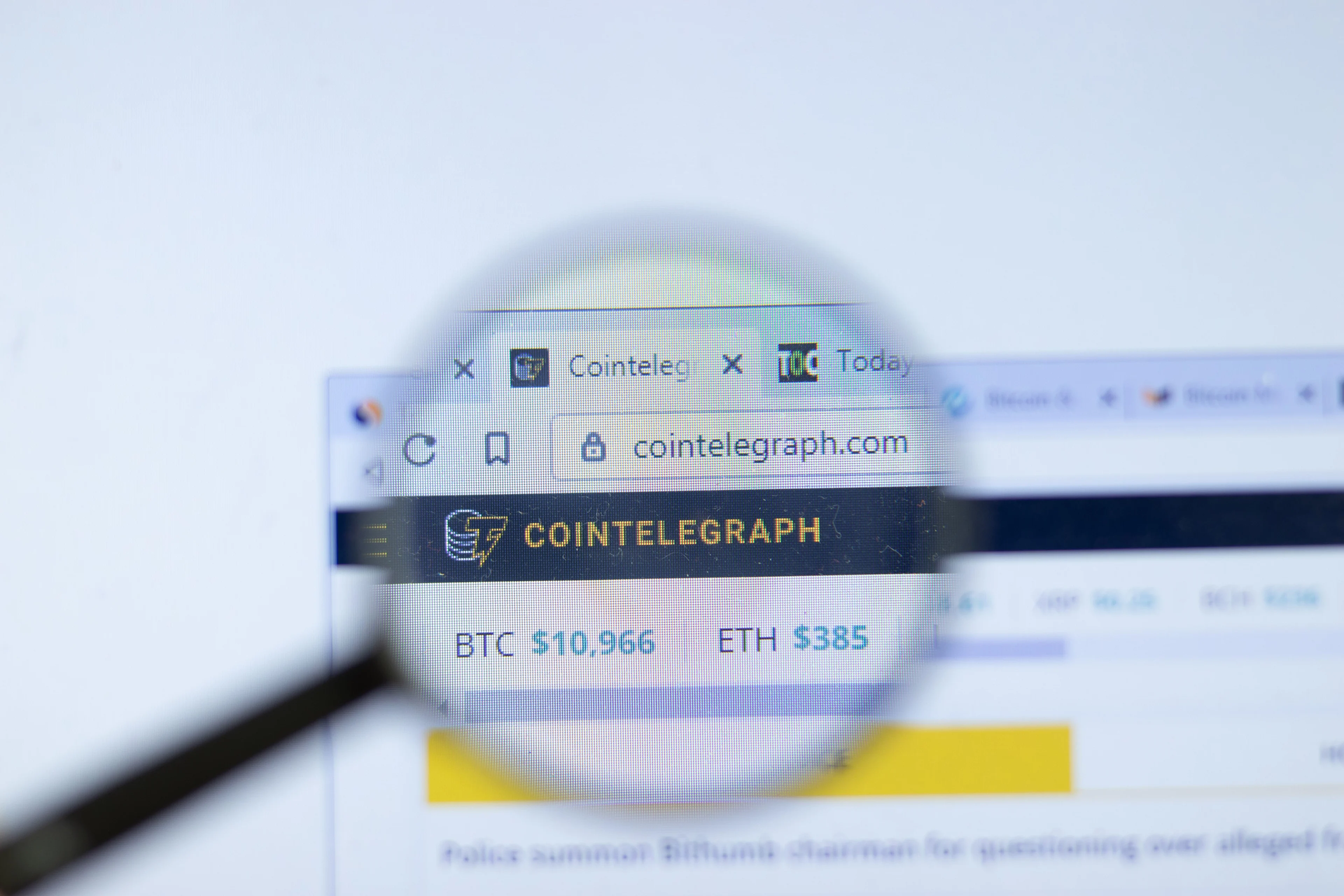 Cointelegraph Breach Sends Users to Fake Airdrop Wallet Drainer. Source: Shutterstock