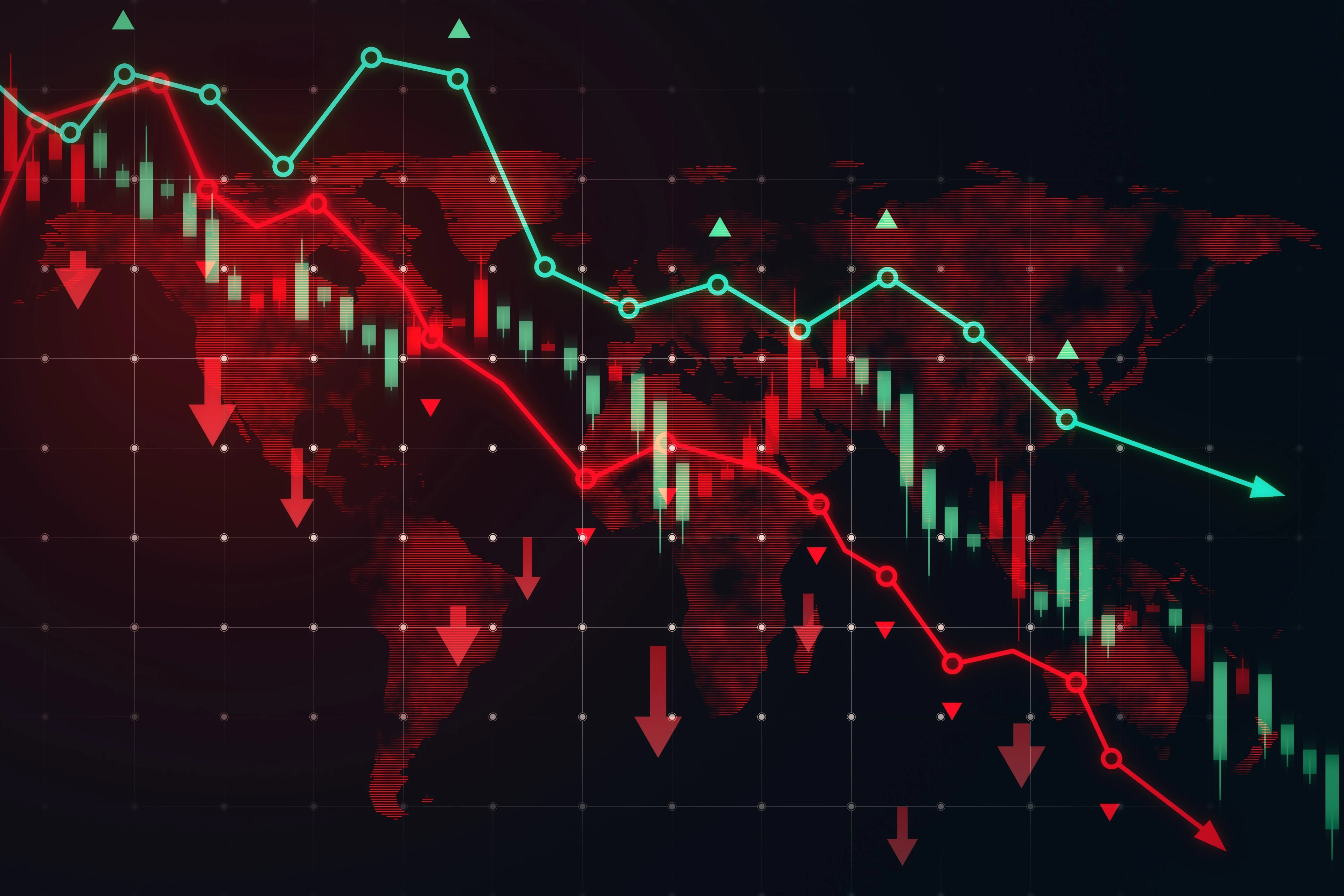falling chart
