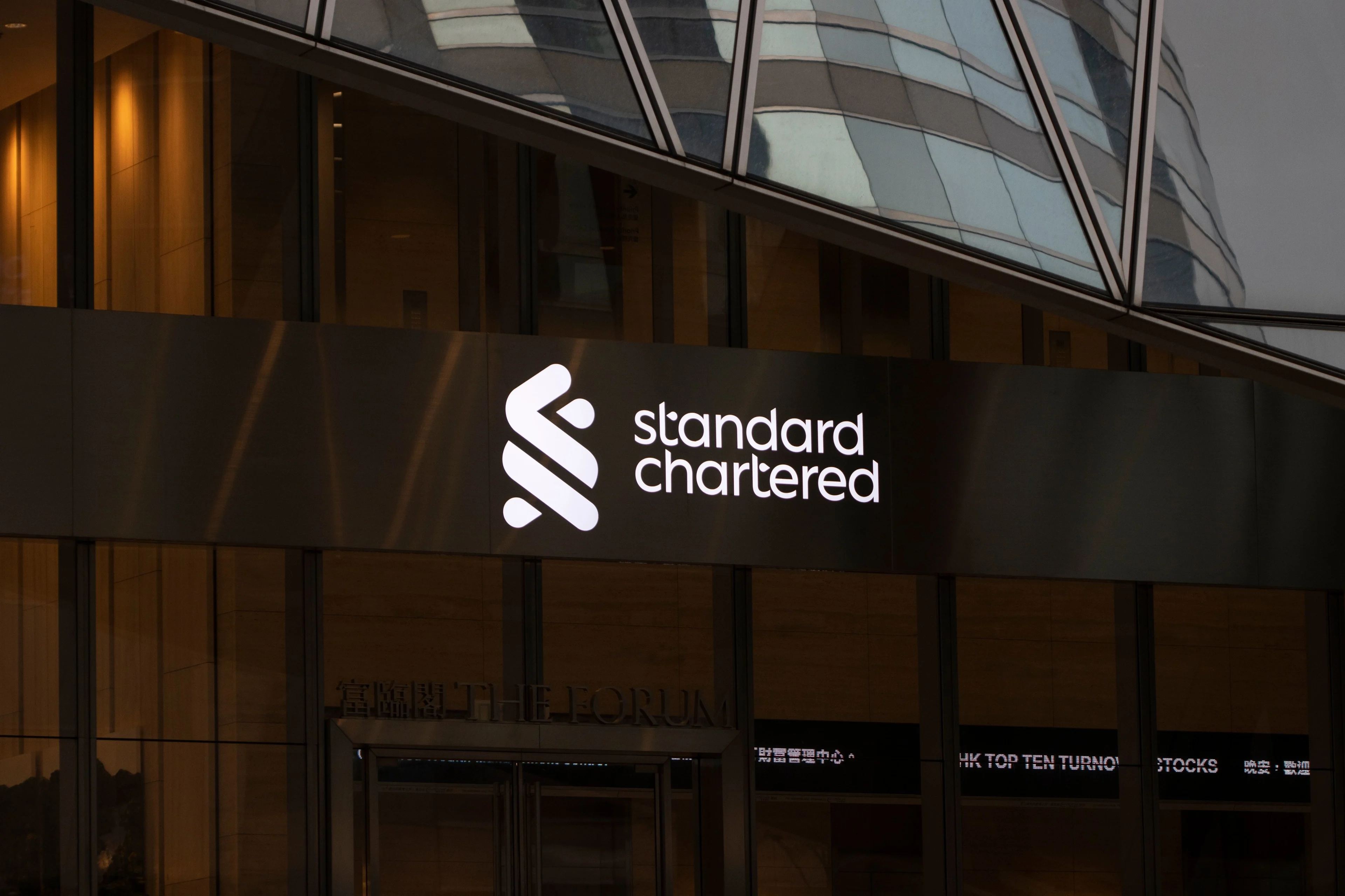 Standard Chartered Launches Trading for Bitcoin and Ethereum. Source: Shutterstock