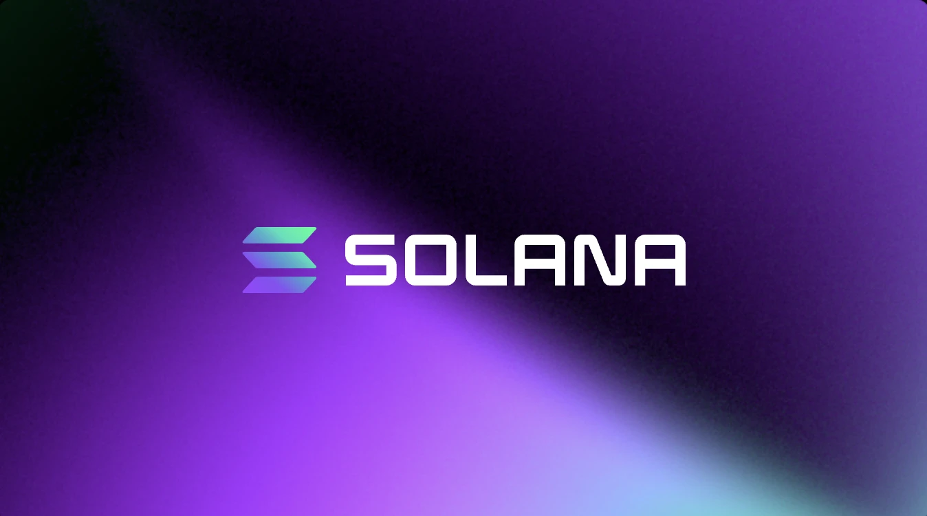 A Solana logo.