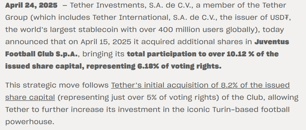 Source: tether.io
