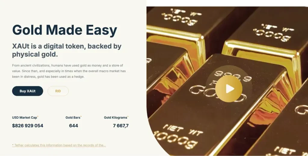 Source: Tether Gold