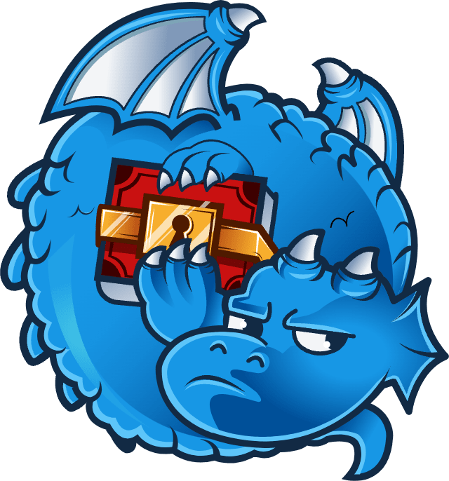 Dragonchain logo in svg format