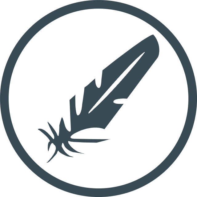 Feathercoin logo in svg format