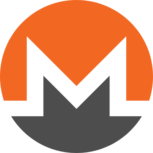 Monero logo in svg format