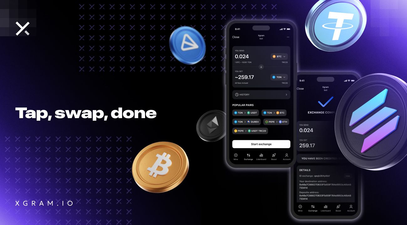 Introducing Xgram, the Seamless, Fast, Private, and Safe Cryptocurrency Exchange Platform