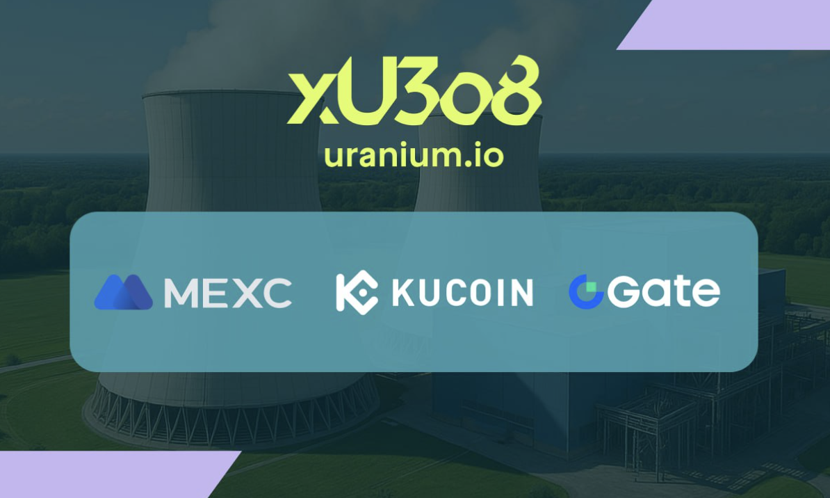 xU3O8 Token Debuts on KuCoin, MEXC, and Gate.com, Opening Uranium Markets to Global Investors