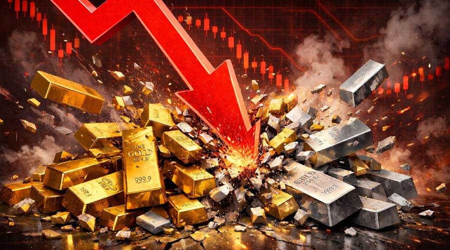 Gold & Silver Price Crash Wipes Out $4.02T in a Single Day