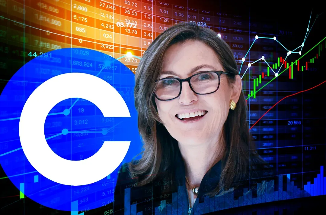 Cathie Wood Buys $15M in Coinbase as COIN Stock Jumps 16%