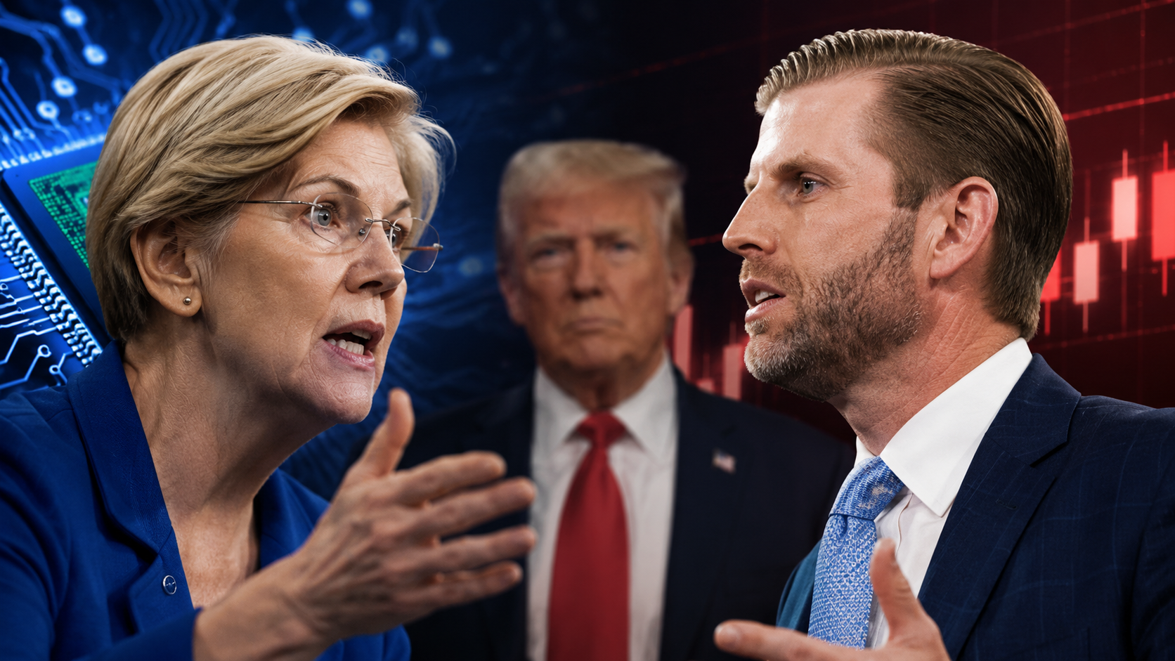 Elizabeth Warren Flags Trump, Nvidia-China “Corruption” Claim; Eric Trump Speaks Out