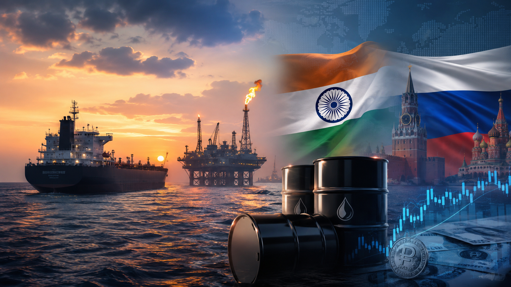 Oil Prices: US Extends Russia Sea License for India; What it Means for Brent and Ruble