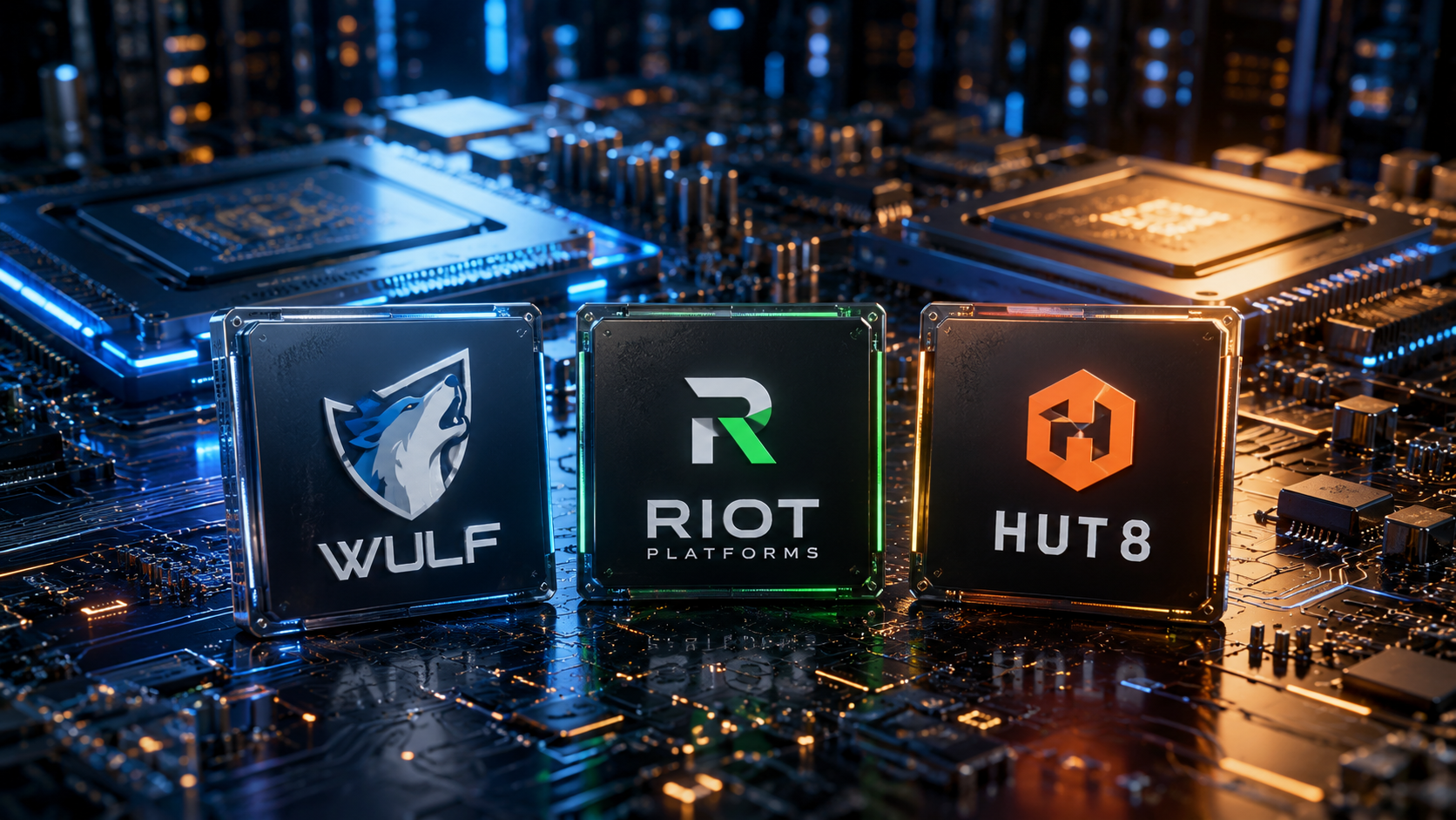 WULF, RIOT, and HUT Stocks Jump as AI Demand Boosts Bitcoin Miners